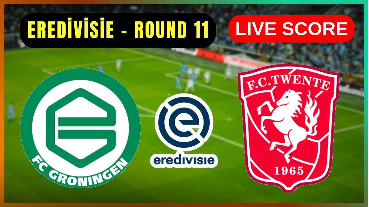 🔴 FC Groningen vs FC Twente Enschede | LIVE Eredivisie – Round 11 | Live Score Update ภาพถ่ายทอดสดฟุตบอล