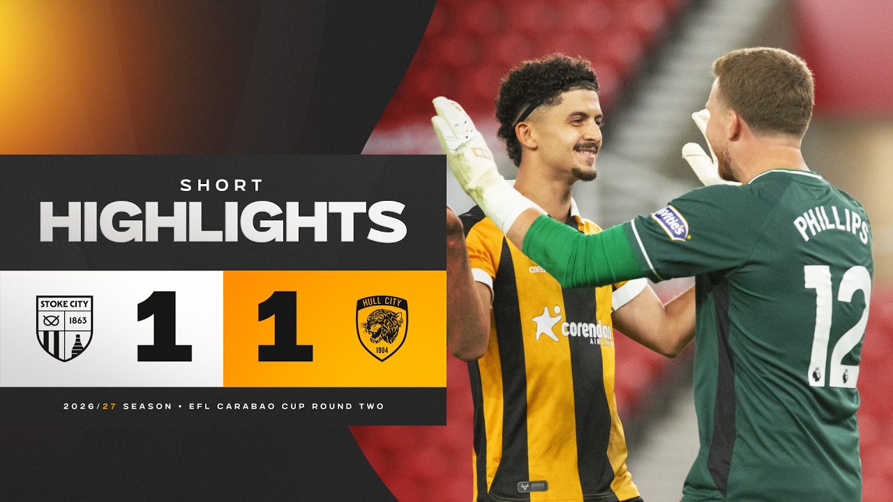 Stoke City vs Hull City วิดีโอฟุตบอล