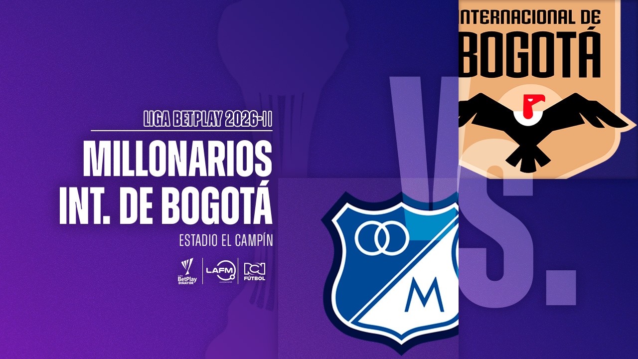 Millonarios vs Internacional de Bogotá ภาพวิดีโอไฮไลท์ฟุตบอล