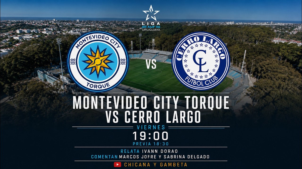 Montevideo City Torque vs Cerro Largo ภาพวิดีโอไฮไลท์ฟุตบอล