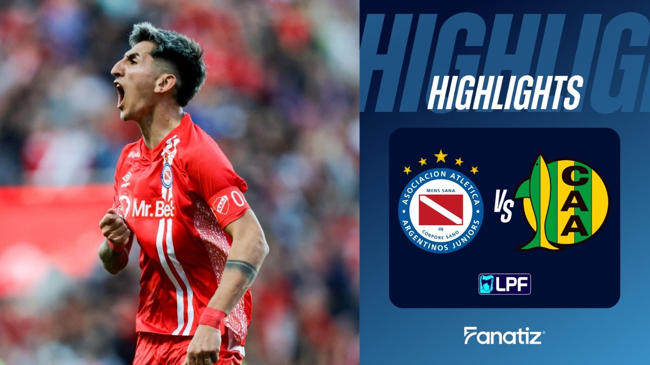 Argentinos Juniors vs Aldosivi ภาพวิดีโอไฮไลท์ฟุตบอล