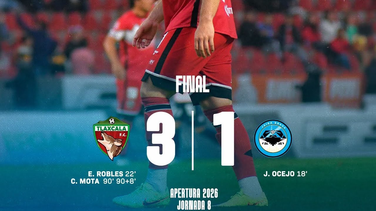 Tlaxcala FC vs Club Jaiba Brava ภาพวิดีโอไฮไลท์ฟุตบอล