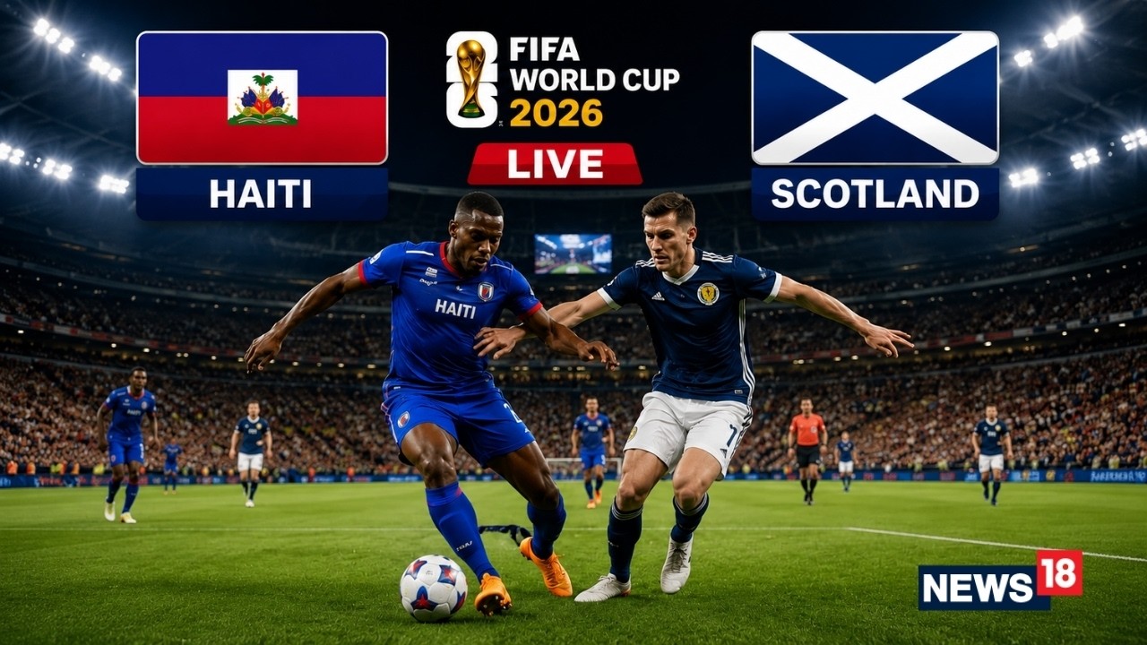 FIFA World Cup 2026 LIVE | Haiti vs Scotland LIVE From Boston Stadium | Scott McTominay | N18G ภาพถ่ายทอดสดฟุตบอล