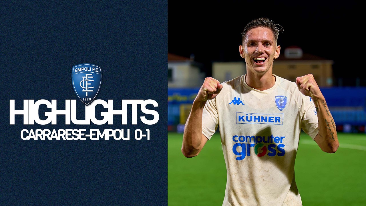 Carrarese vs Empoli วิดีโอฟุตบอล