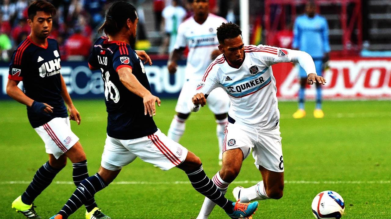 Chicago Fire FC vs New England Revolution ภาพถ่ายทอดสดฟุตบอล