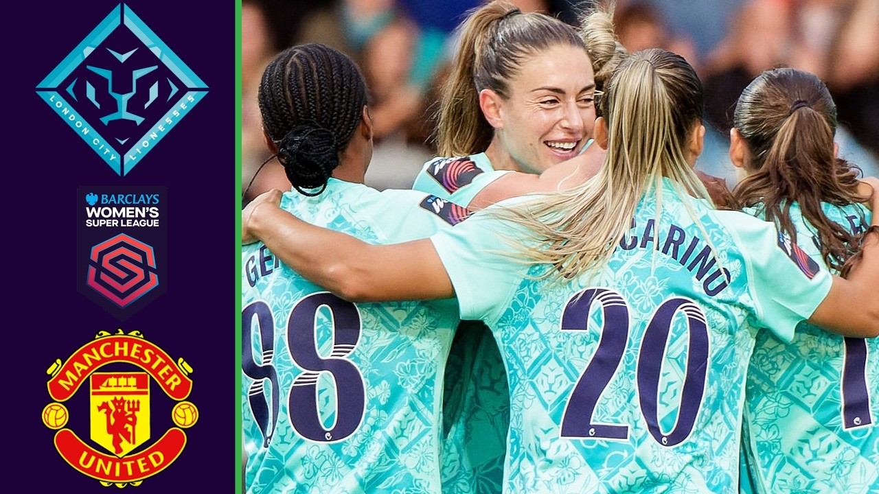 London City Lionesses vs Manchester United ภาพวิดีโอไฮไลท์ฟุตบอล
