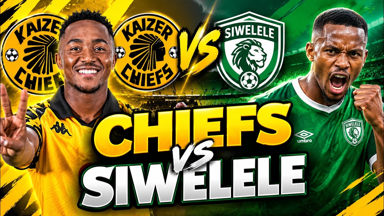 Kaizer Chiefs vs Siwelele ภาพถ่ายทอดสดฟุตบอล