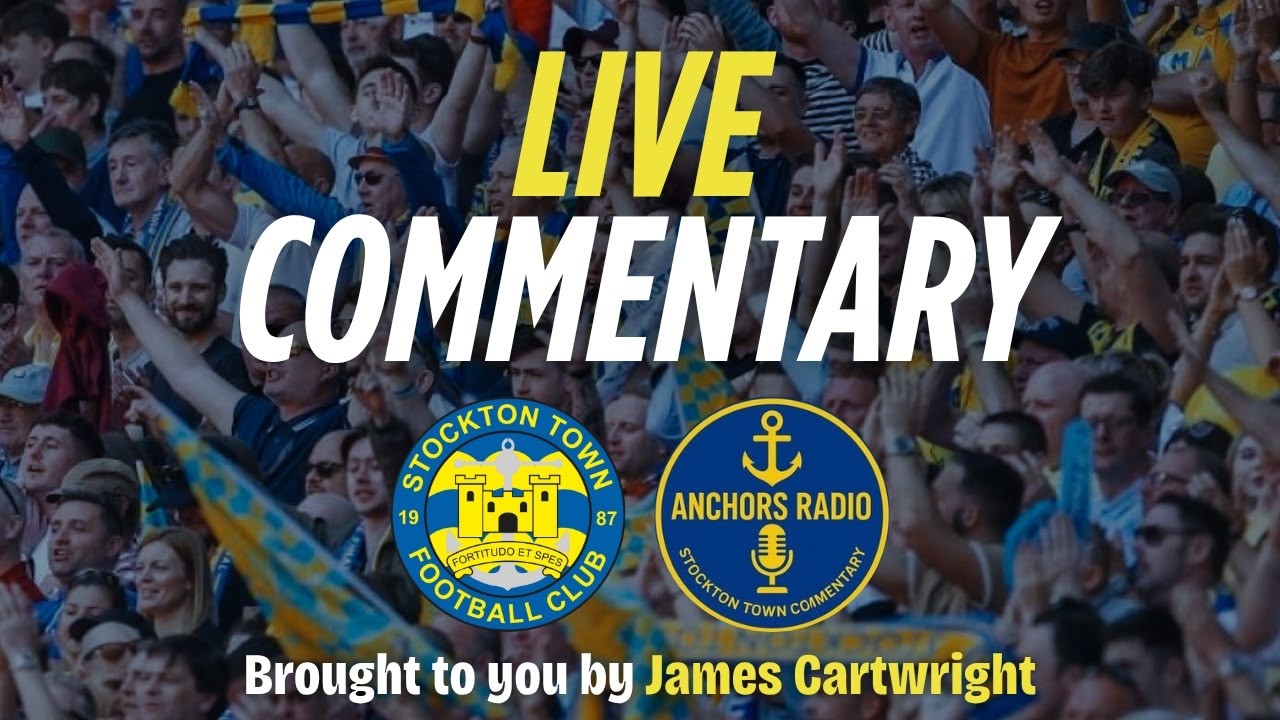 Live Commentary: Stockton Town v Guiseley ภาพถ่ายทอดสดฟุตบอล