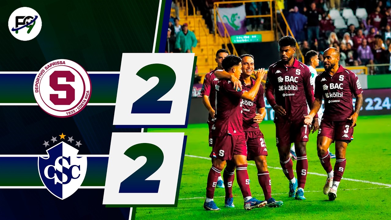 Saprissa vs Cartaginés ภาพวิดีโอไฮไลท์ฟุตบอล