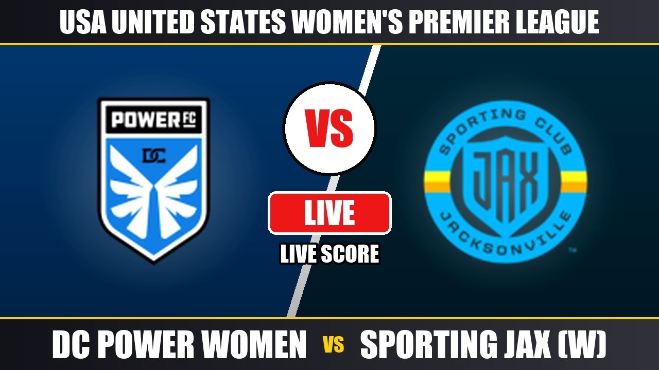 DC Power Women vs Sporting JAX (W) | United States Women's Premier League | Live Scoreboard ภาพถ่ายทอดสดฟุตบอล