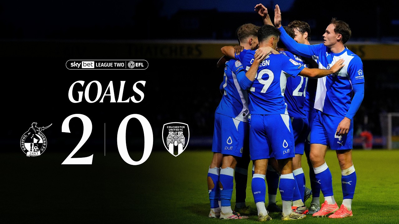 Bristol Rovers vs Colchester United วิดีโอฟุตบอล