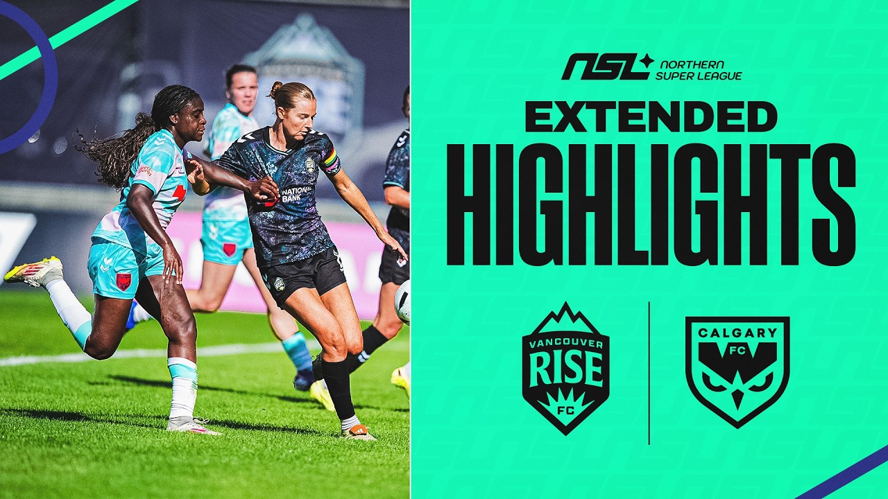 Vancouver Rise FC vs Calgary Wild FC ภาพวิดีโอไฮไลท์ฟุตบอล