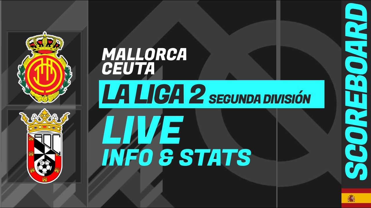Mallorca - Ceuta: LIVE score and stats of La Liga 2 Spanish League ภาพถ่ายทอดสดฟุตบอล