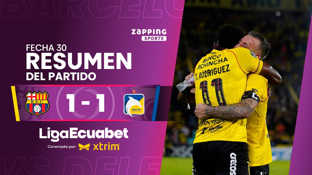 Barcelona SC vs Delfín วิดีโอฟุตบอล