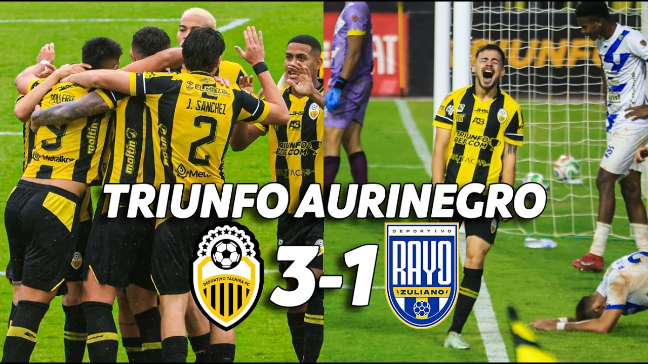 Deportivo Táchira vs Rayo Zuliano ภาพวิดีโอไฮไลท์ฟุตบอล