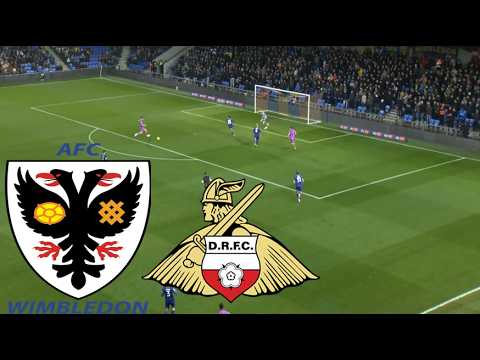 AFC Wimbledon vs Doncaster Rovers ภาพถ่ายทอดสดฟุตบอล
