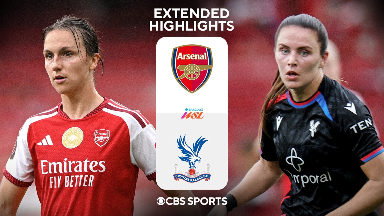 Arsenal vs Crystal Palace ภาพวิดีโอไฮไลท์ฟุตบอล